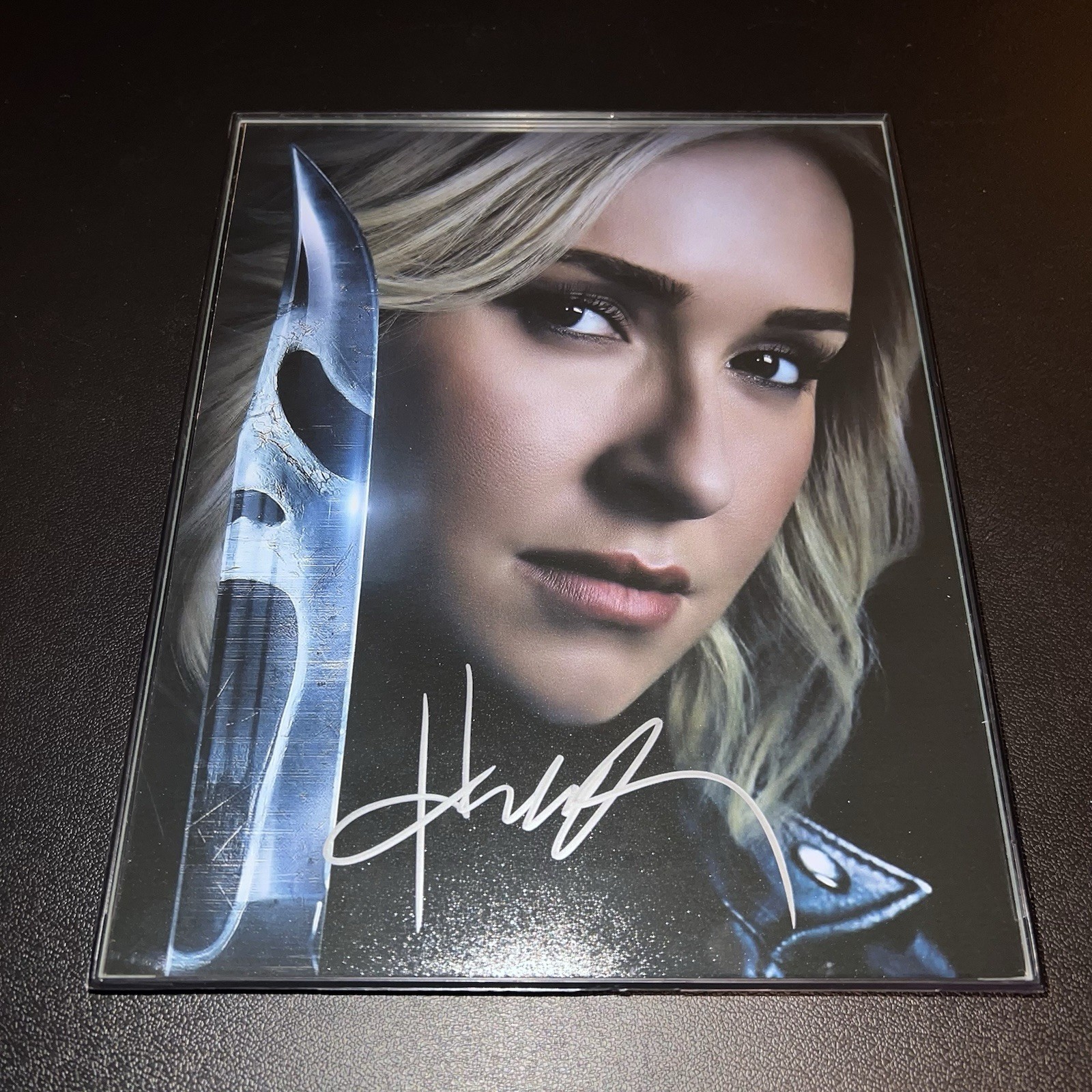 Hayden Panettiere Autographed COA Signed Framed 8×10 Scream Kirby Reed Photo