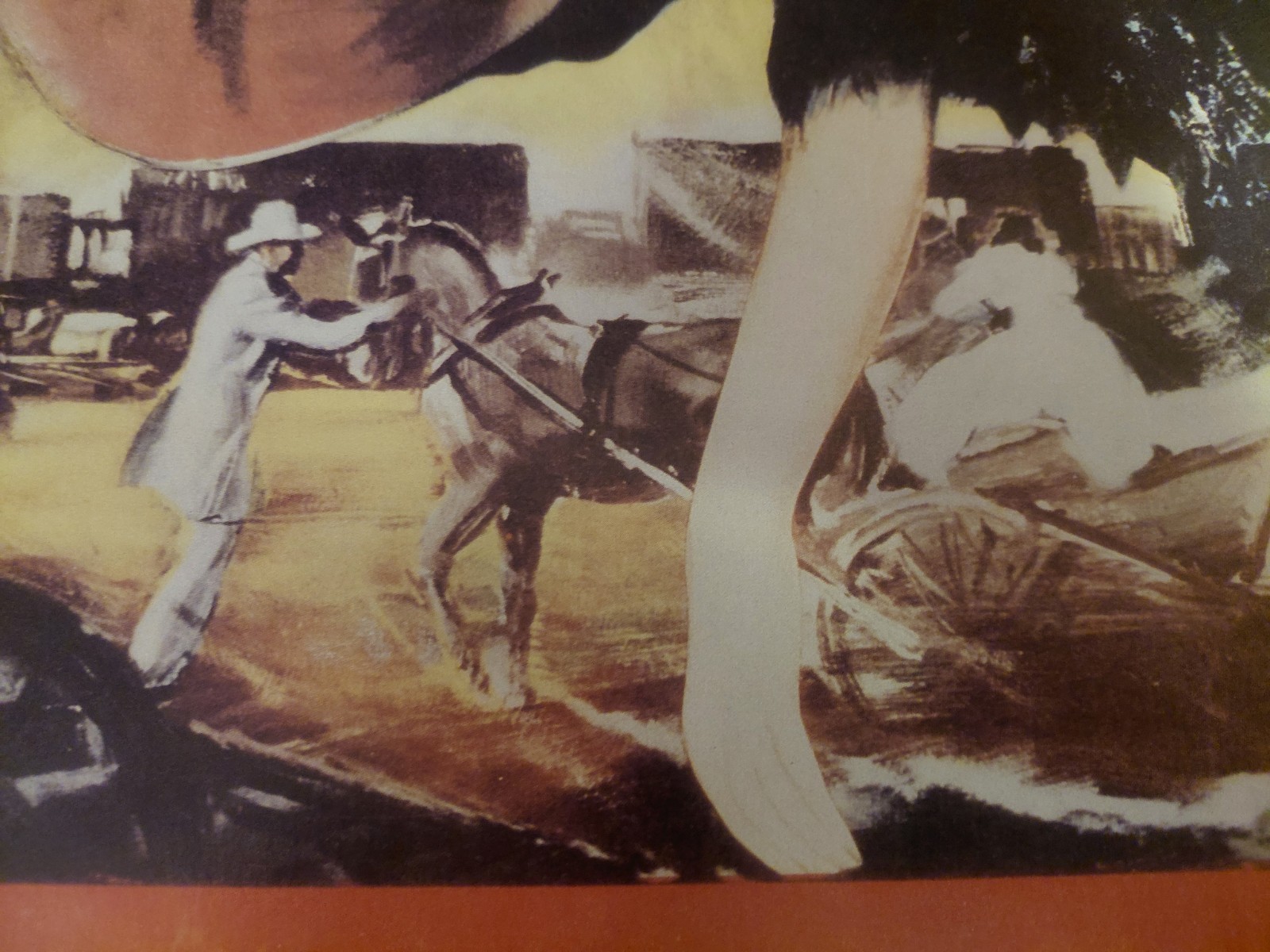 Rare 1954 Authentic Gone With the Wind Movie Poster 2nd Release R54/204 LARGE