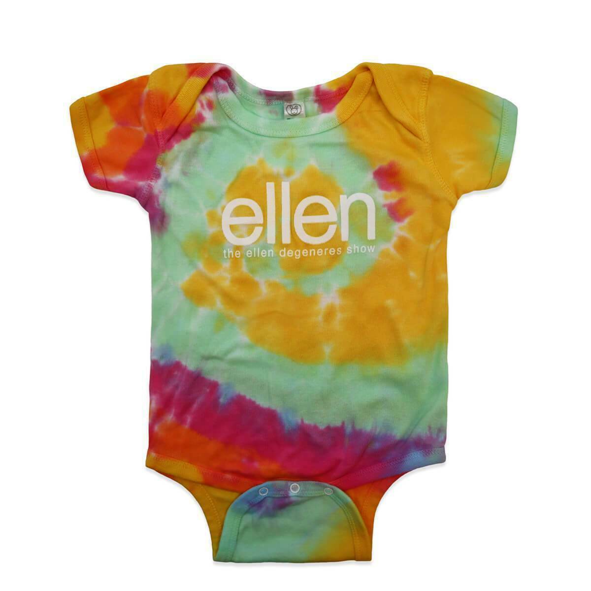 The Ellen Degeneres TV Show Tye Tie Dye Baby One Piece 18 months Body Jump Suit