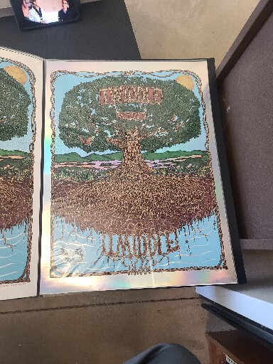 Twiddle Roots Tour Halo Foil Print 18″x24″ Reflects The Beginning Of Band Mint
