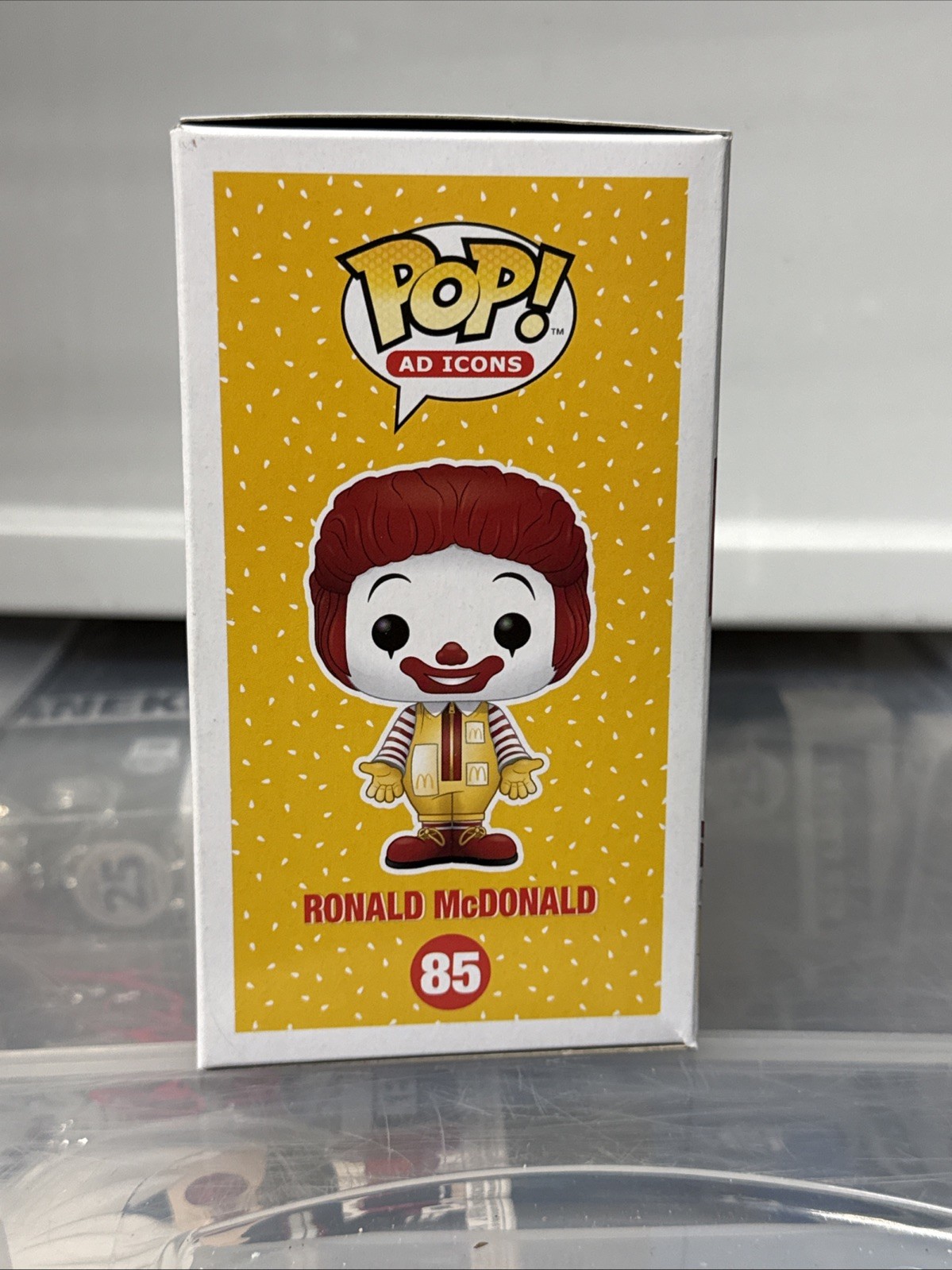 Squire Fridell Signed Funko Pop Ronald McDonalds Ad Icon #85 Beckett D1