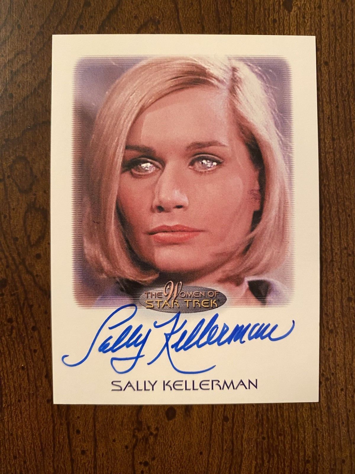Sally Kellerman Signed Autographed Women Of Star Trek Trading Card Rittenhouse