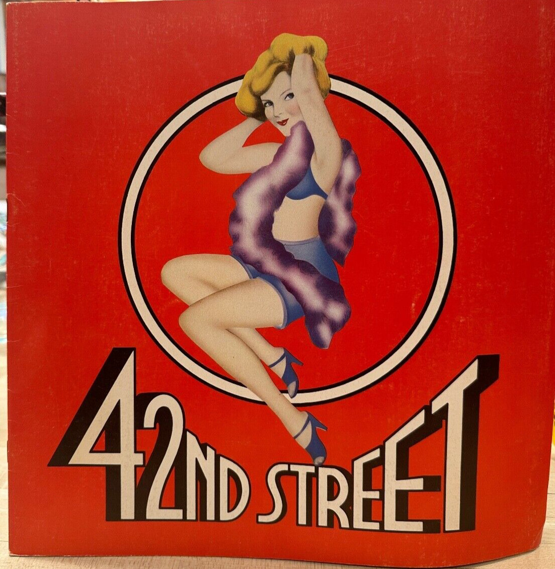 Broadway Souvenir Program: 42nd Street 1980. Tony Award Winning Musical