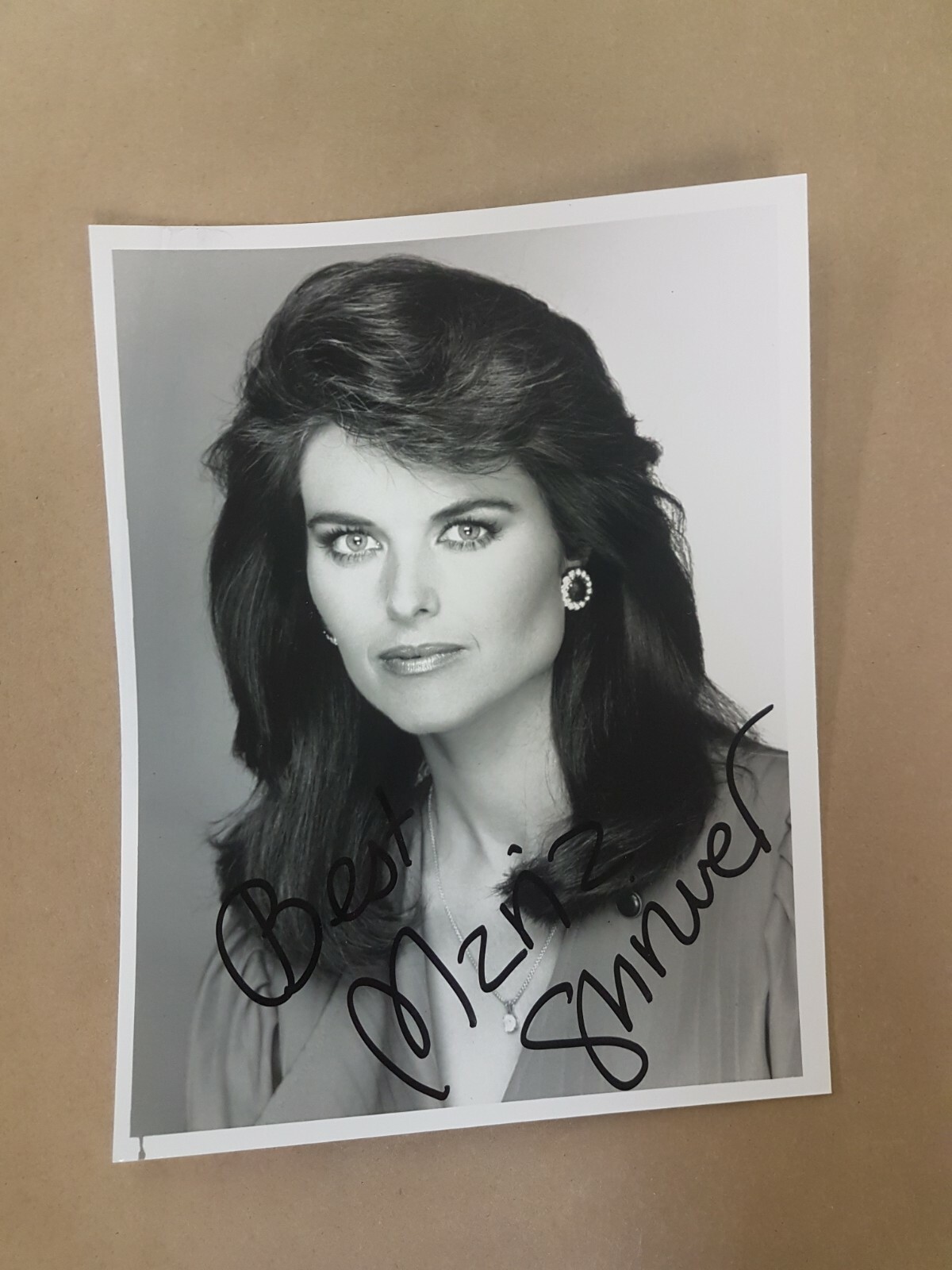 Maria Shriver Autographed Photo 8×10 TV Actor Signed star