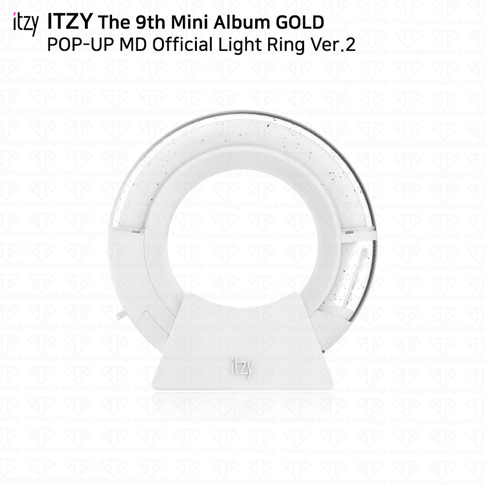 ITZY 9th Mini Album GOLD Official Light Ring Ver 2 KPOP K-POP YEJI RYUJIN YUNA