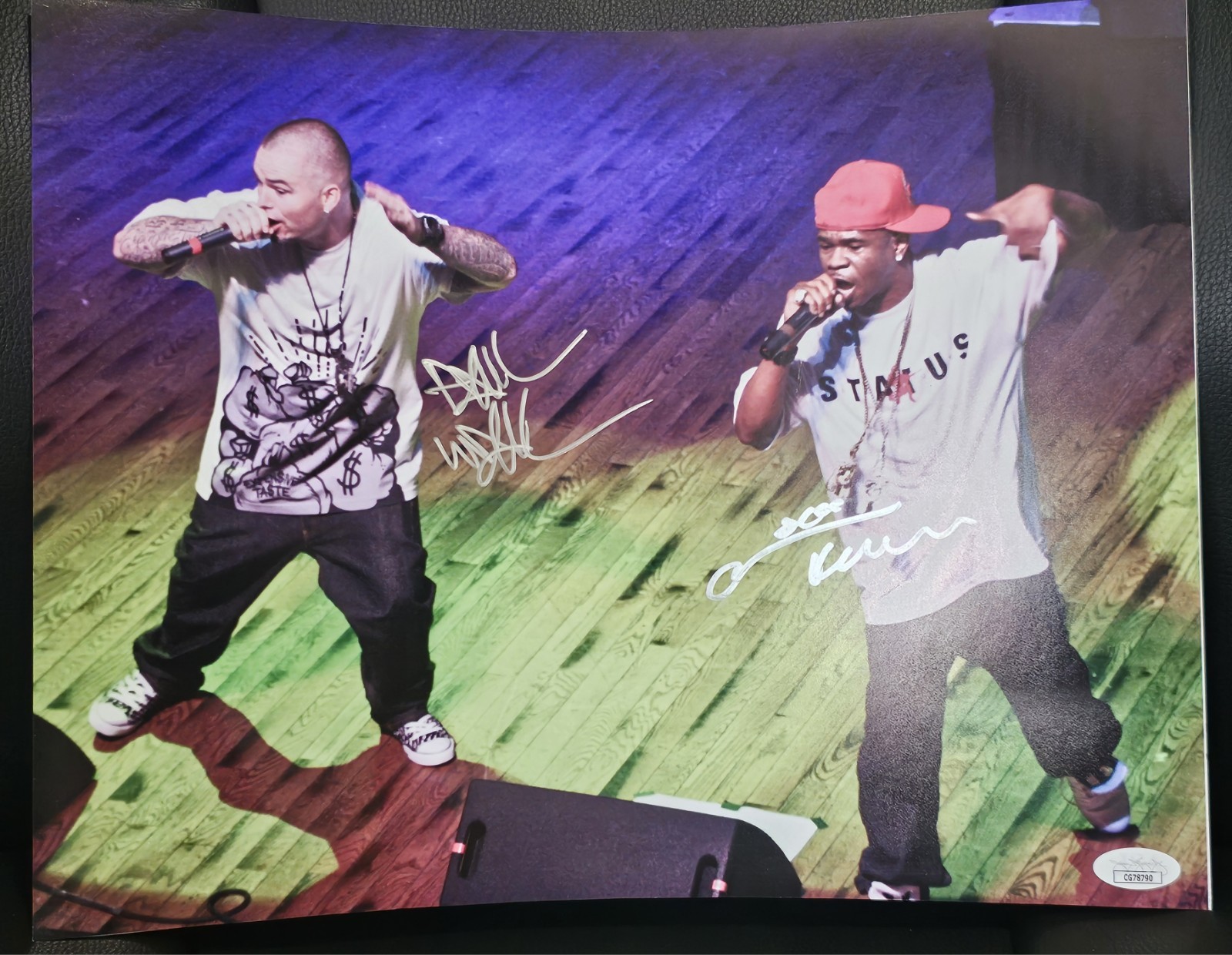 Paul Wall & Chamillionaire Signed Autographed 11×14 Photo JSA