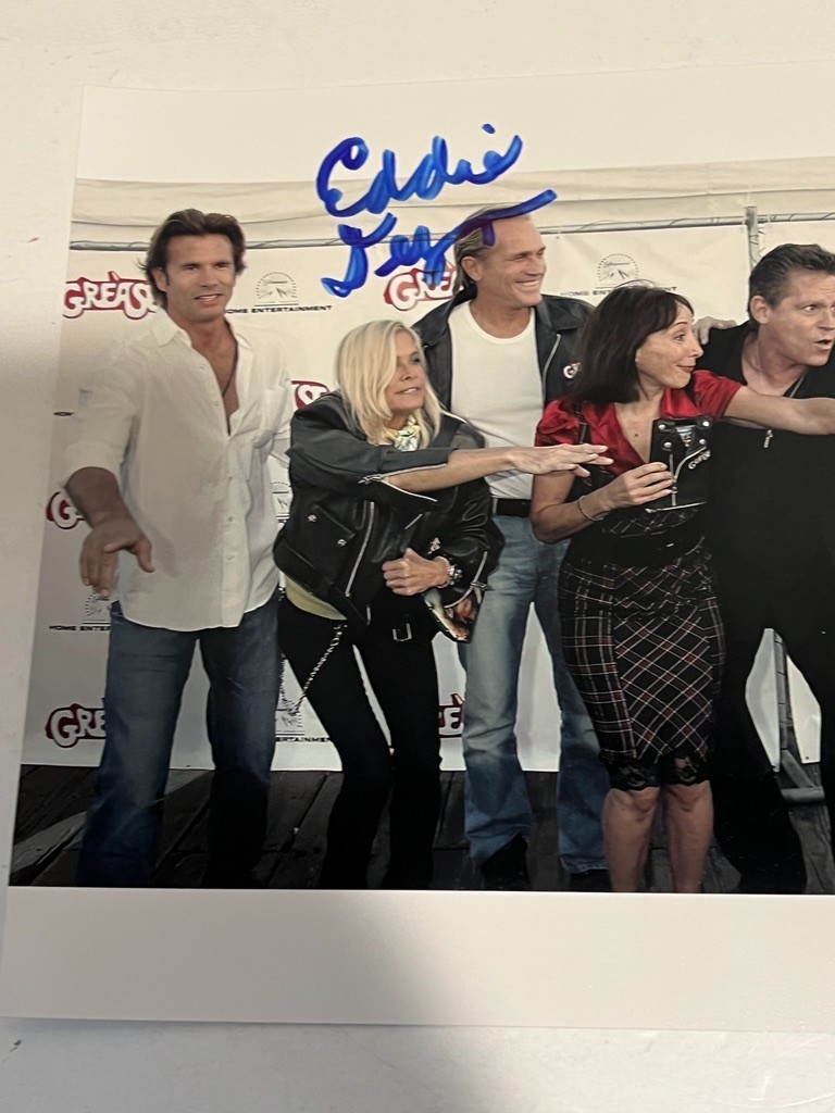Eddie Deezen Hand Signed 8×10 Photo Grease