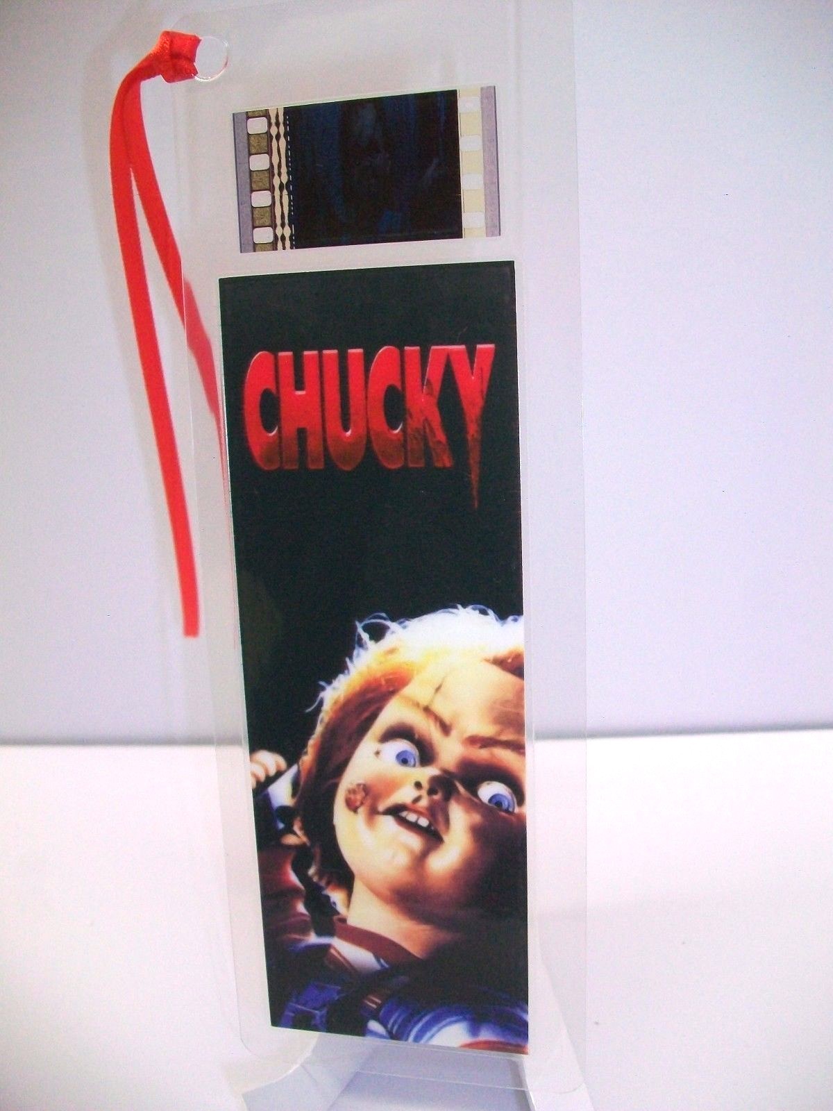 CHUCKY Movie Film Cell Bookmark Cinema Theater Collectible Memorabilia