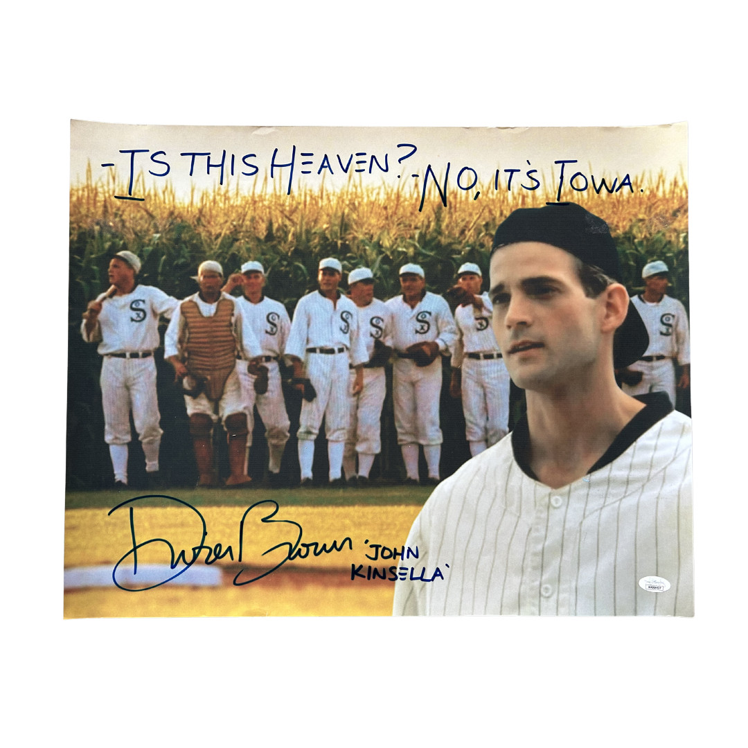 Dwier Brown Autographed/Authenticated John Kinsella Field of Dreams 16×20 Photo