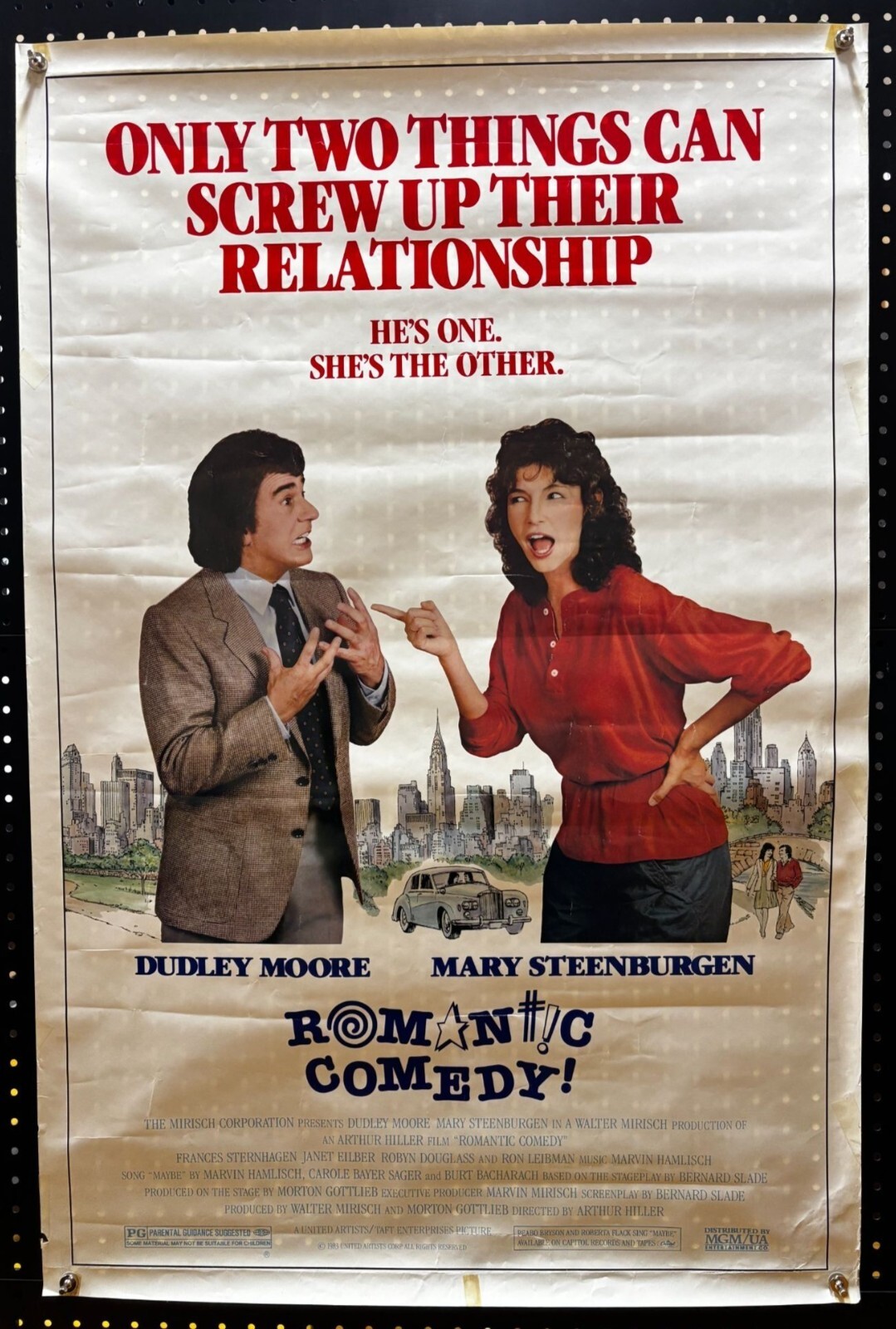 Romantic Comedy (1983) Original Rolled Poster 27×41