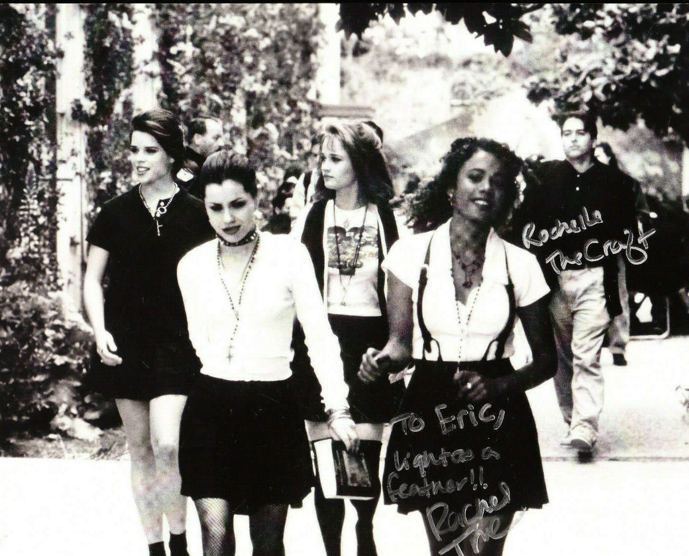 RACHEL TRUE AUTOGRAPH SIGNED 8X10 PHOTO COA THE CRAFT INSCRIPTION