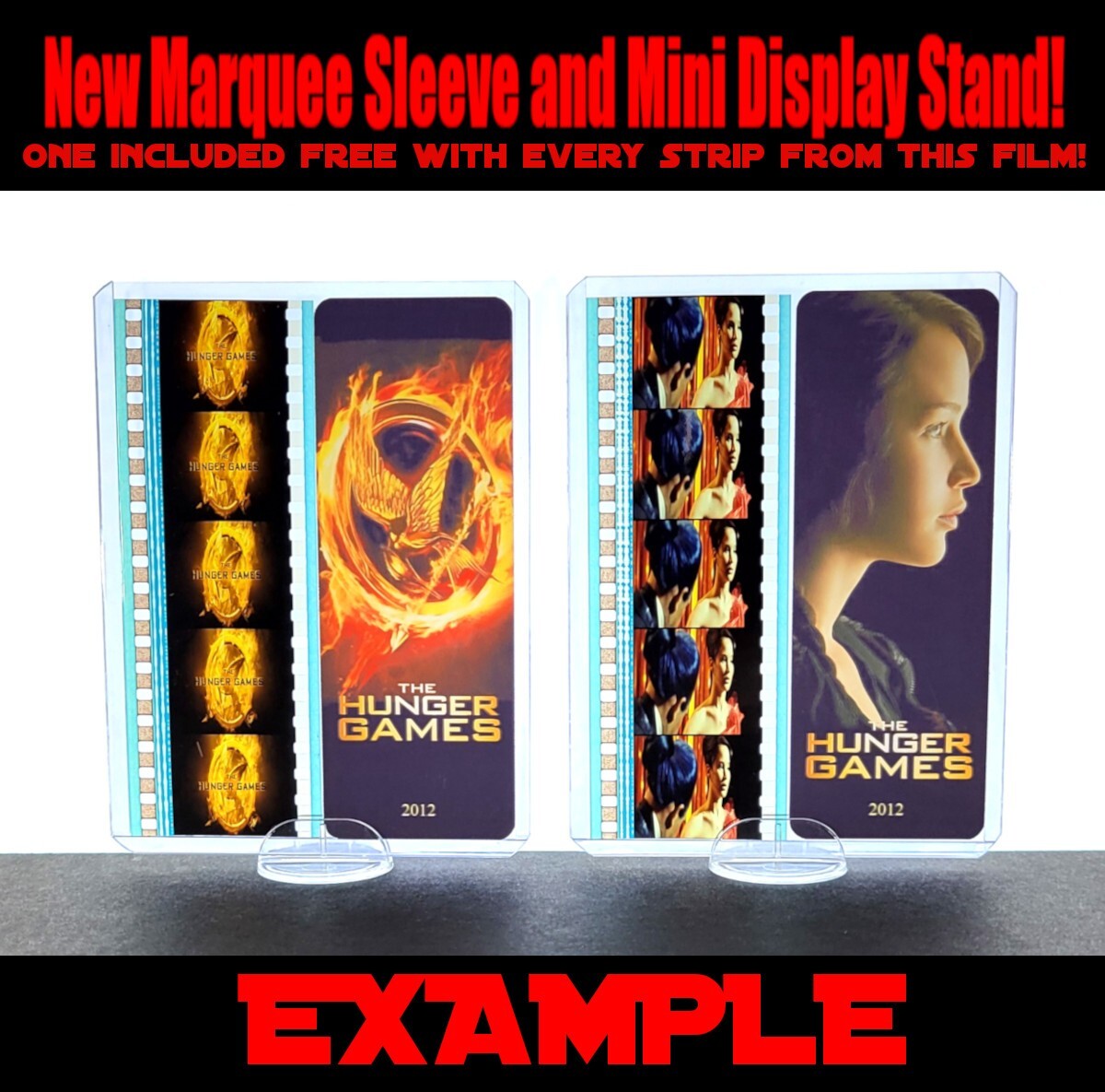 Hunger Games (2012) – Katniss Everdeen – 35mm 5 cell film strip 670