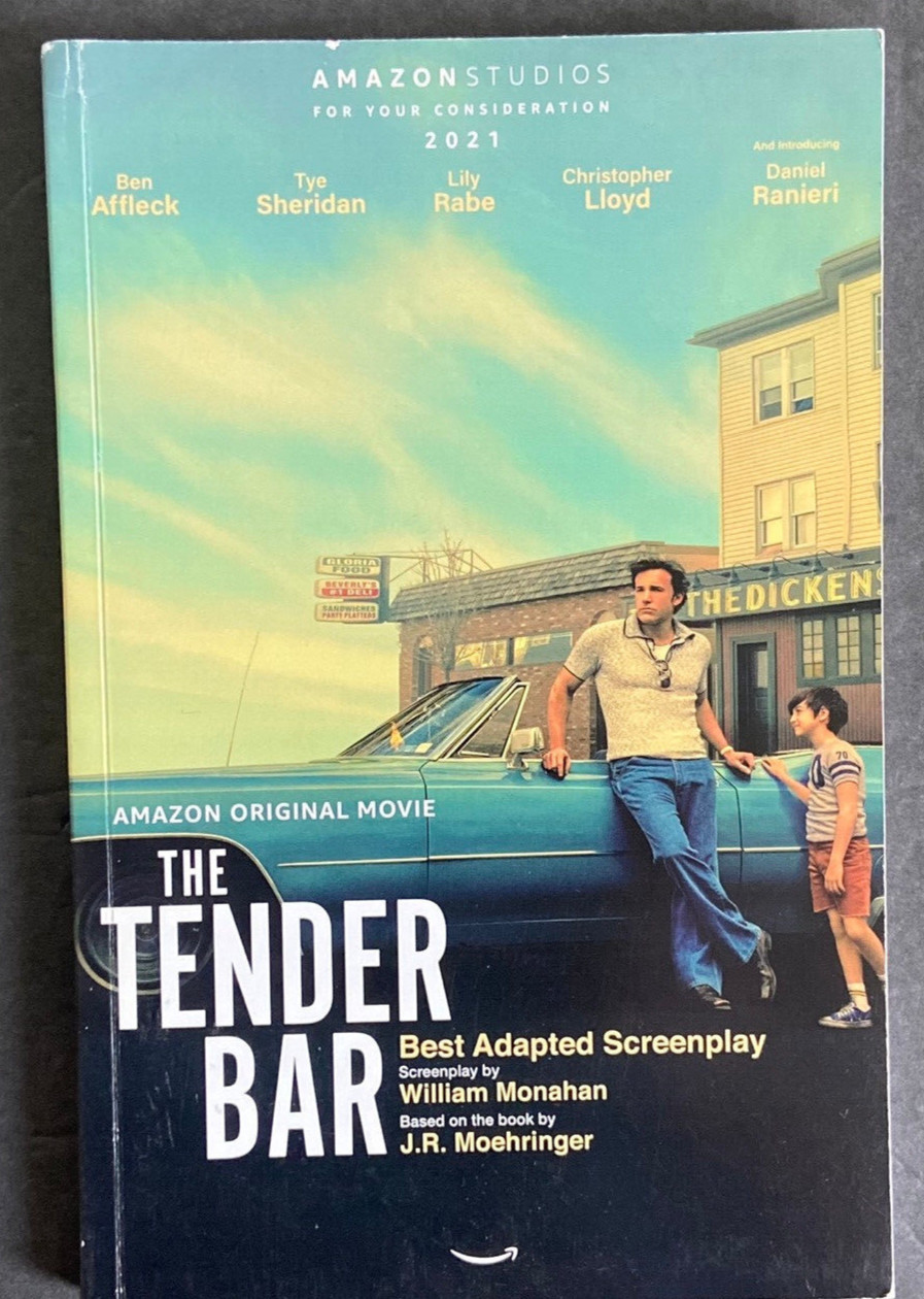 The Tender Bar Movie Script Screenplay FYC pb book by William Monahan Netflix