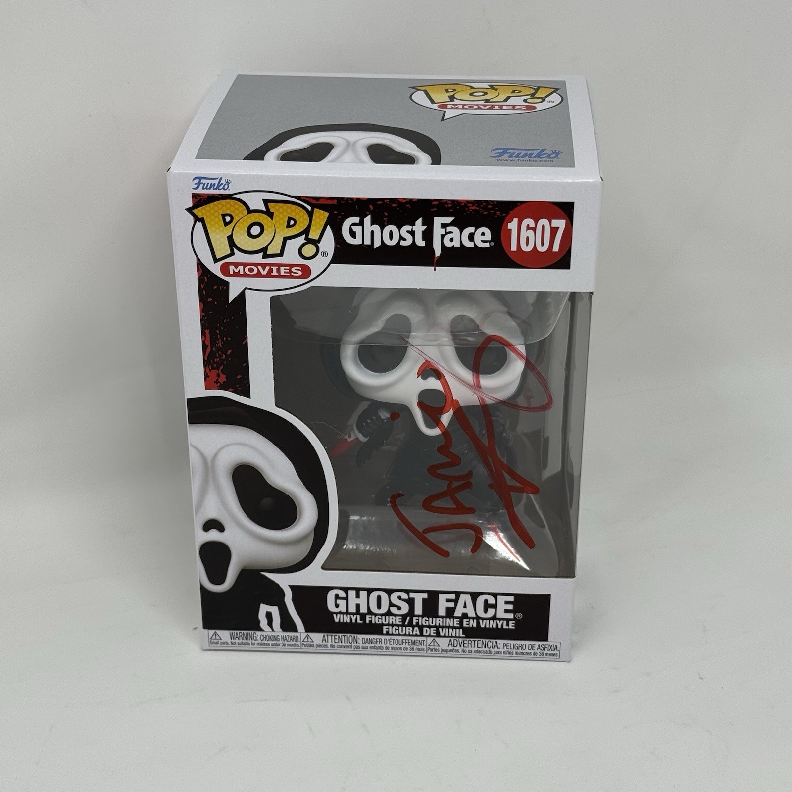 Jamie Kennedy Signed Scream Ghost Face Funko Pop Autograph Randy Beckett COA