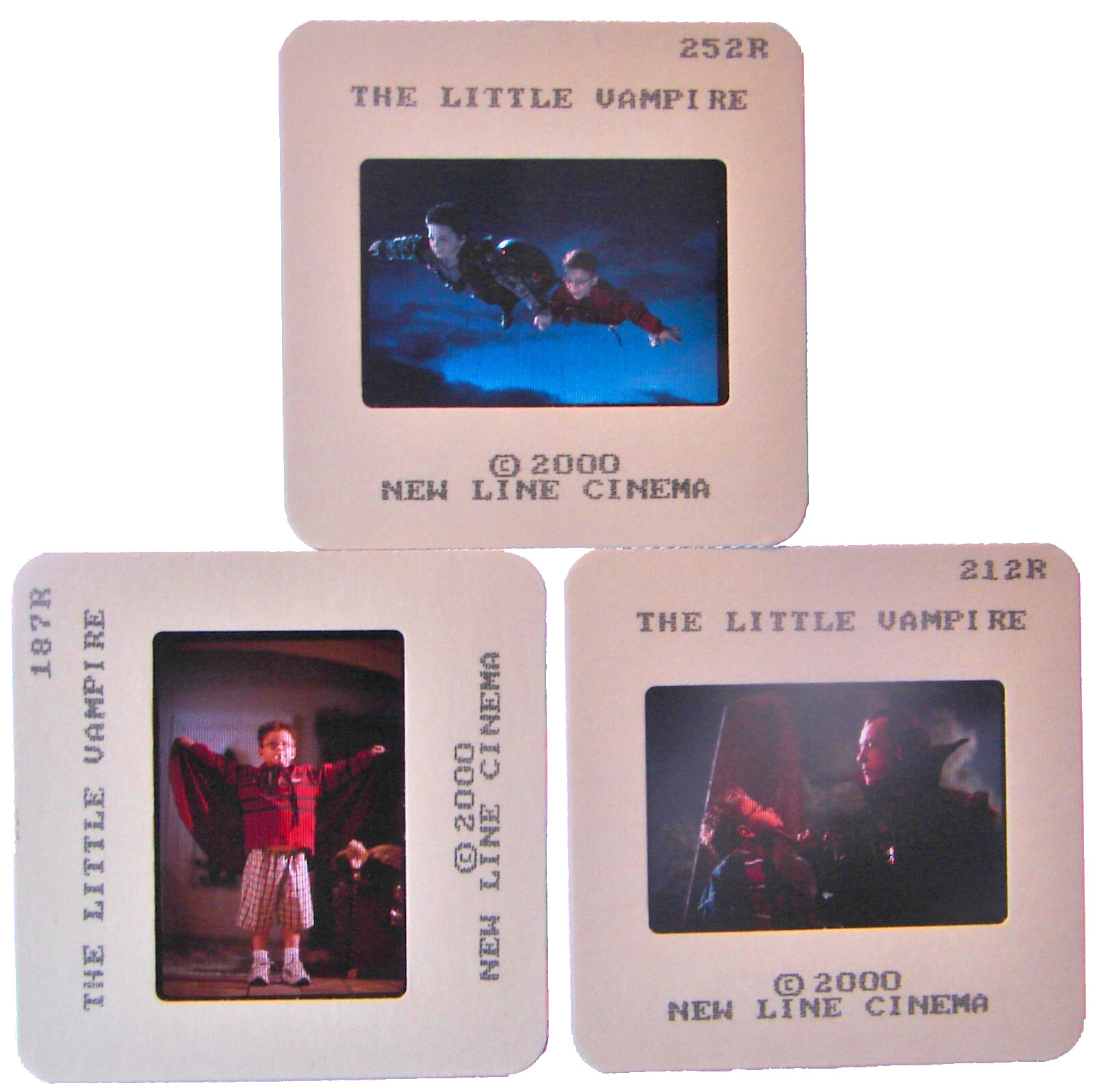 3 2000 Movie THE LITTLE VAMPIRE 35mm COLOR SLIDES Jonathan Lipnicki, Rollo Week