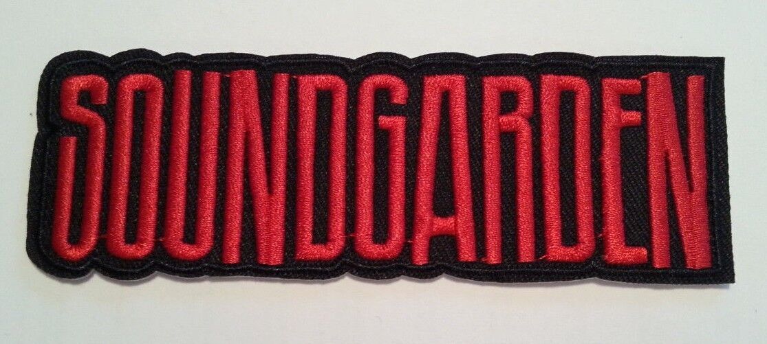 Soundgarden Embroidered Applique Patch~5 1/8″ x 1 7/8″~Iron~Sew~Ships FREE