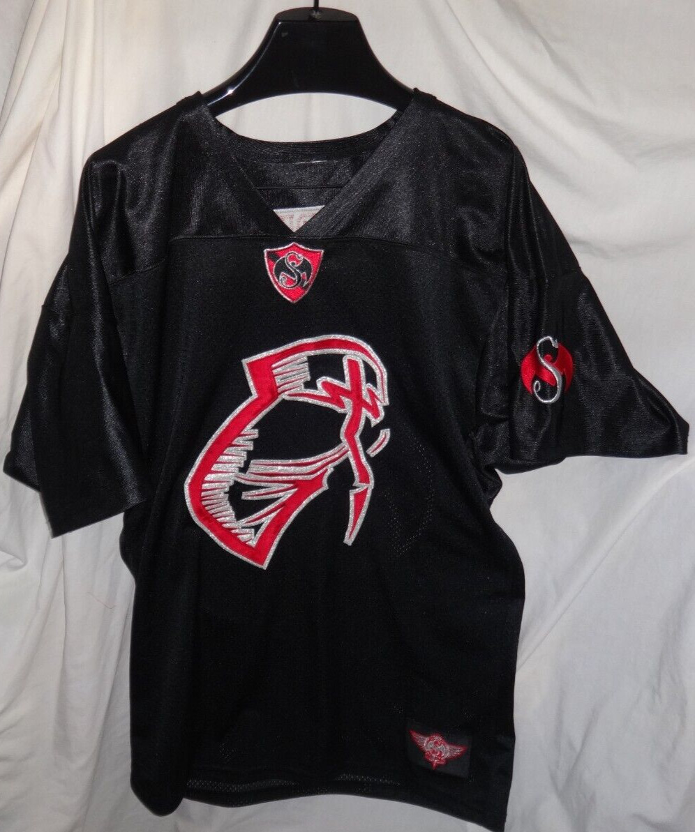 TECH N9NE Strange Music AK Athletic Knit Authentic Football Jersey Sz M