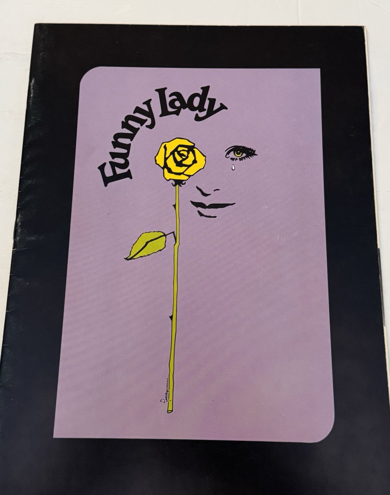 Vtg Movie Program “Funny Lady” Barbara Streisand Columbia Pictures