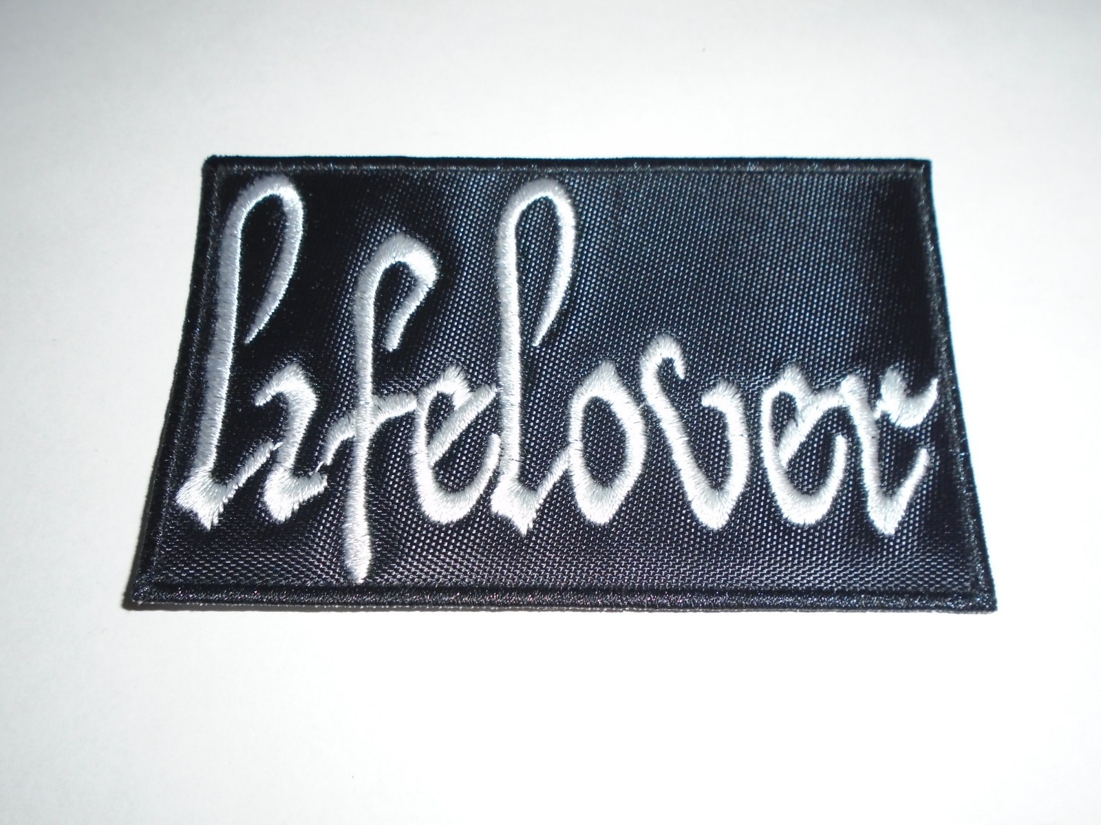 LIFELOVER BLACK METAL EMBROIDERED PATCH