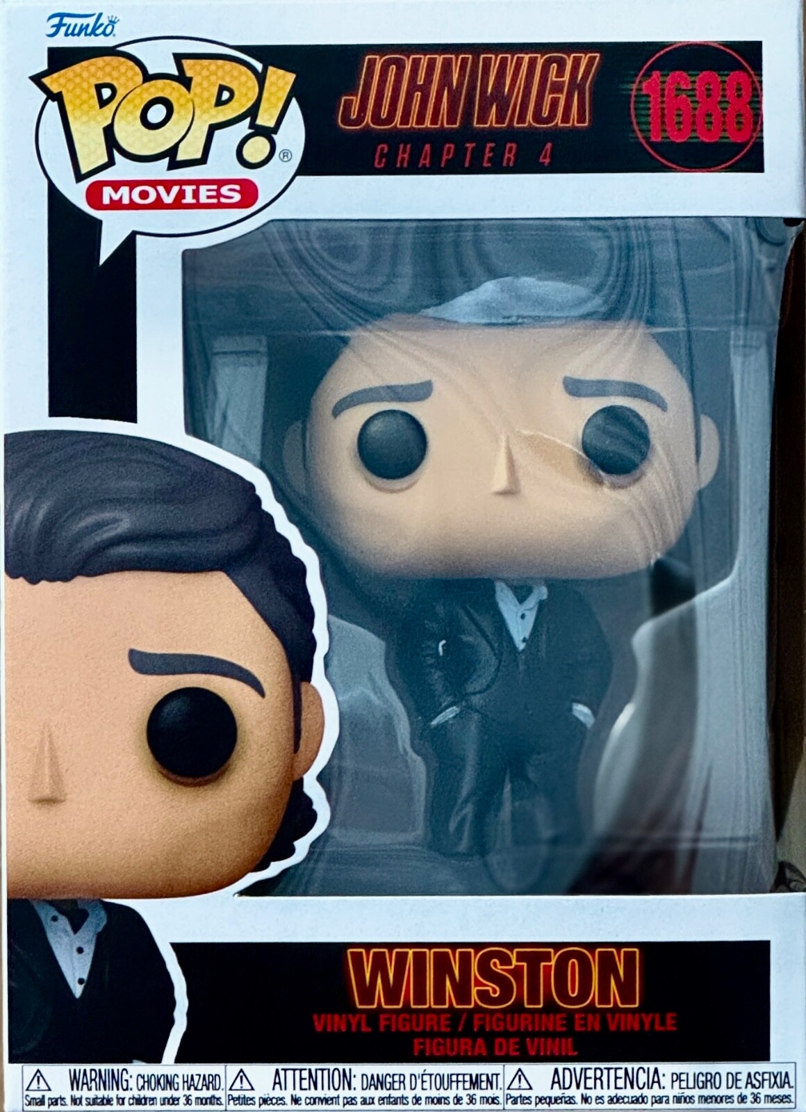 FUNKO Pop! • John Wick: Chapter 4 • WINSTON • Ian McShane • w/Pro • Ships Free