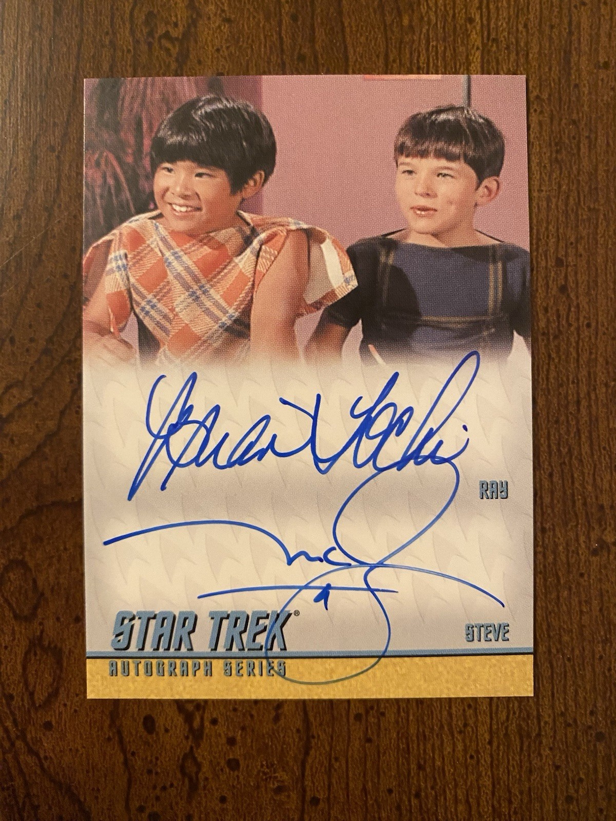 Brian Tochi Melvin Belli Signed Autograph Star Trek Card BOTH Rittenhouse