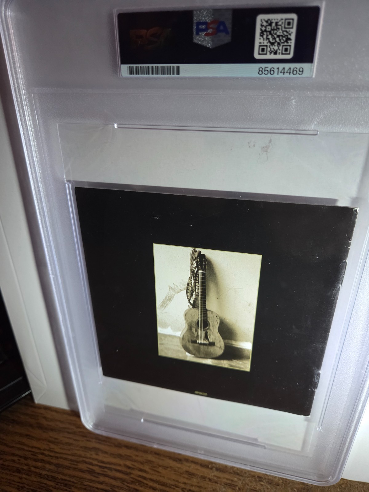 WILLIE NELSON signed LAST MAN STANDING cd insert/cover PSA/DNA encapsulated rare