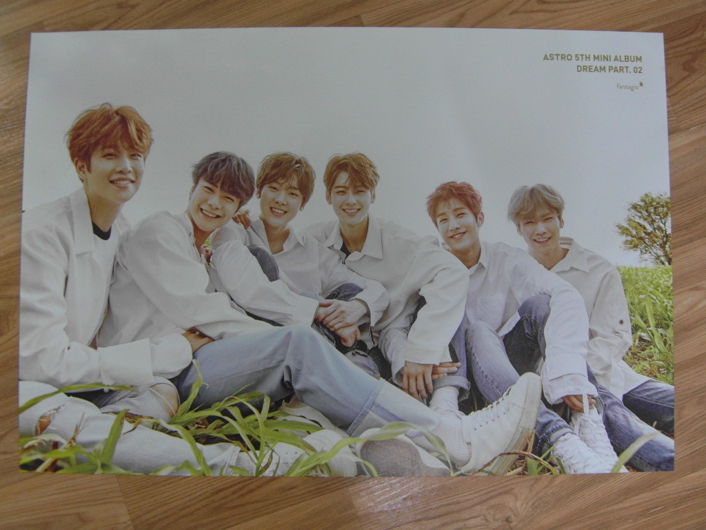 ASTRO – DREAM PART. 02 (TYPE B) [ORIGINAL POSTER] *NEW* K-POP