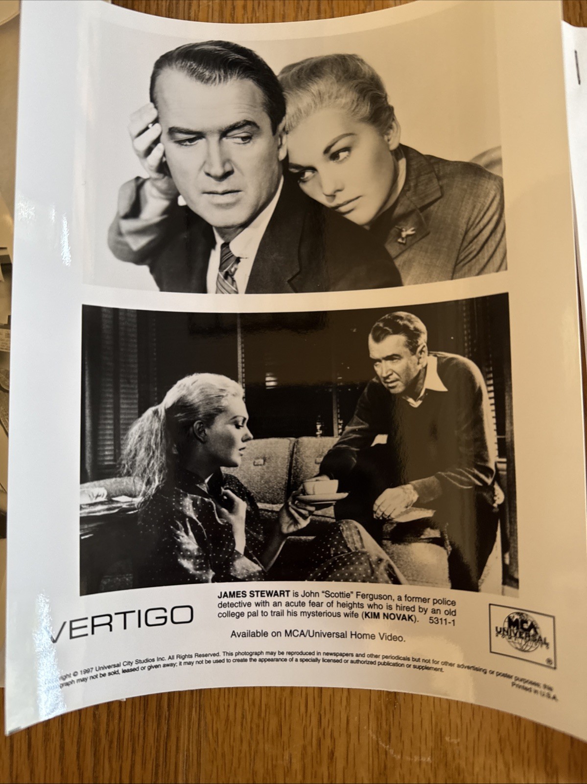 Alfred Hitchcock Lot- Press Book, Press Kit, Original Photos From 1945 & 2 DVDs