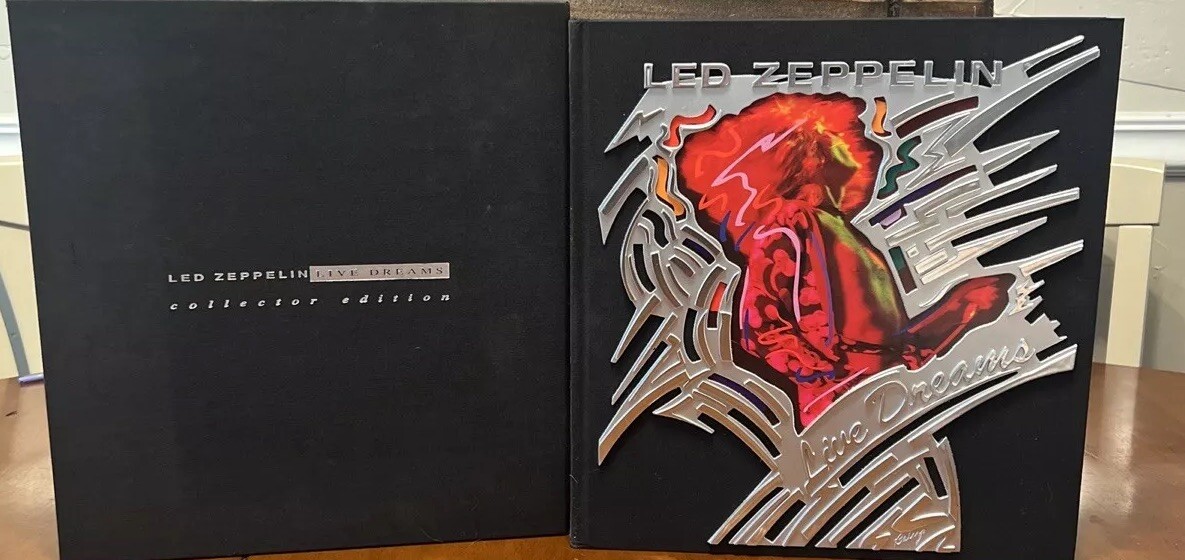 Led Zeppelin Photobook “Live Dreams” Limited Edition 324/1500 Autographed