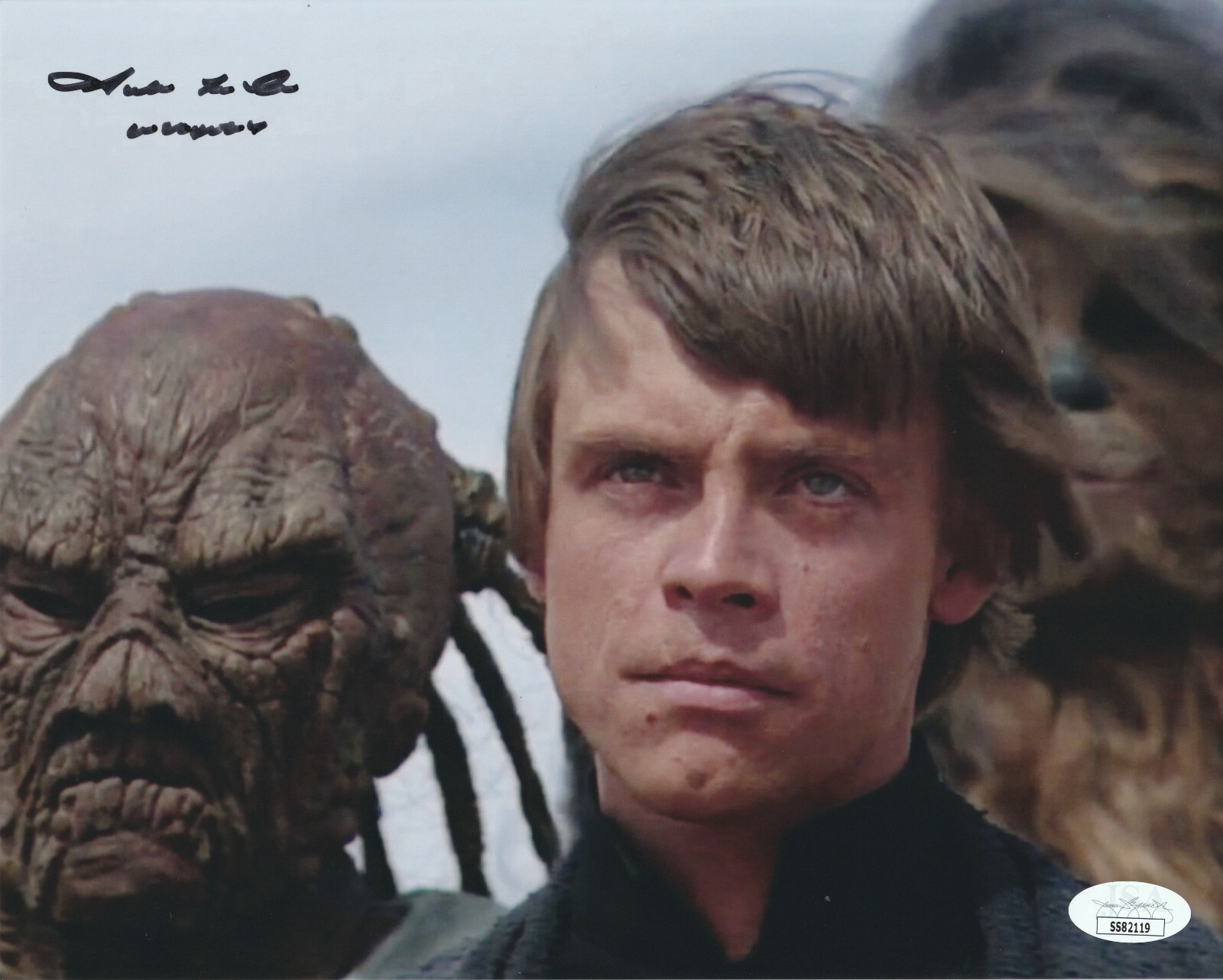 Star Wars- Julius LeFlore signed Weequay 8×10 photo JSA COA