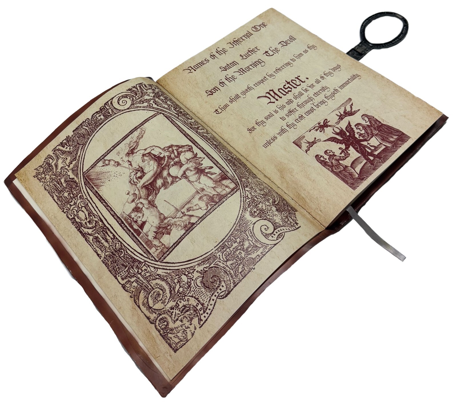 HOCUS POCUS Spell BOOK Witchcraft Manual Script Winifred Sanderson Replica