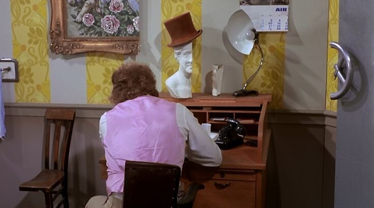 Full Size Willy Wonka Half Bust Hat Stand Replica Prop