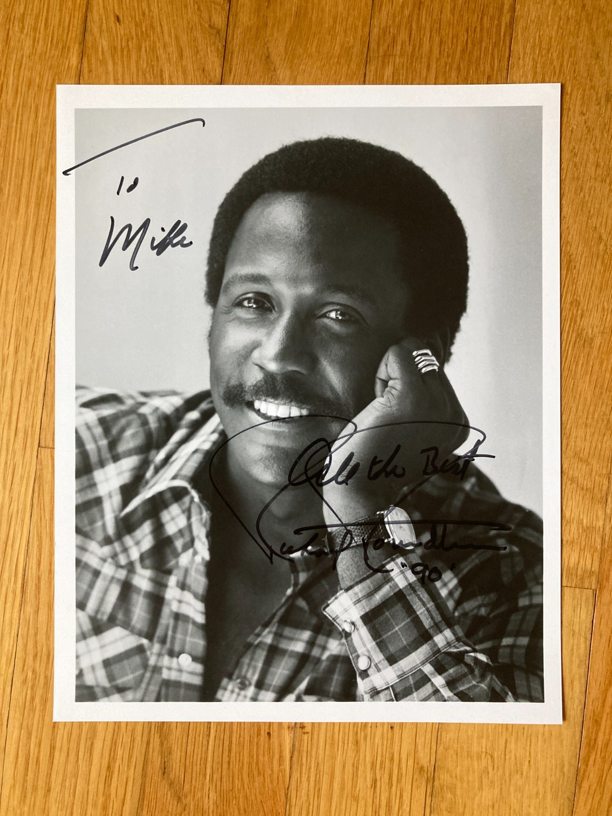 Richard Roundtree Signed Autographed 8×10 Photo JSA Shaft Thelma Roots