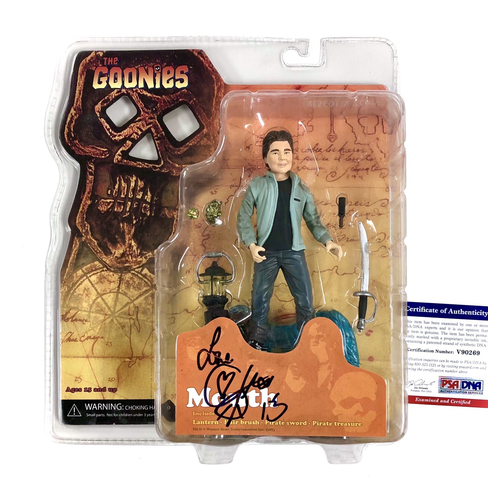 Corey Feldman autograph signed The Goonies vintage “Mouth” figure PSA/DNA COA