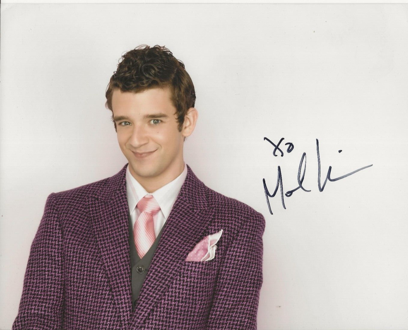 Michael Urie REAL hand SIGNED Photo COA Autographed Ugly Betty