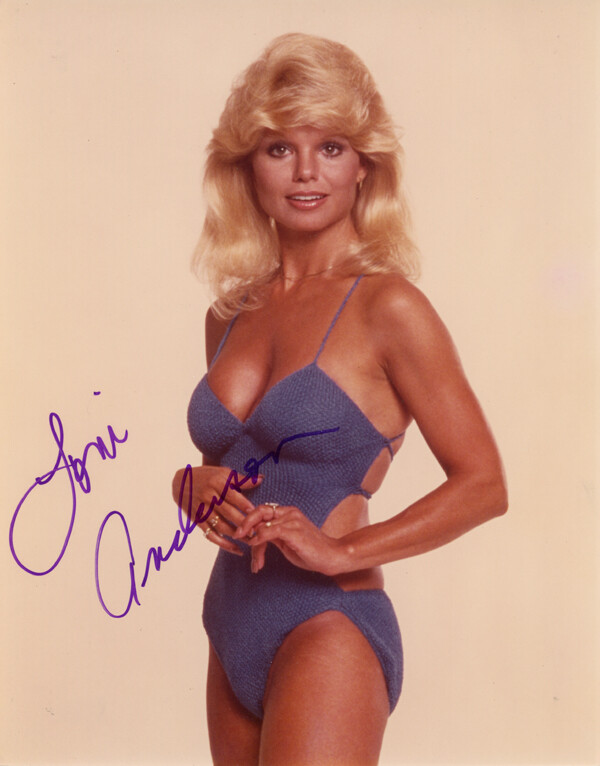 LONI ANDERSON SIGNED AUTOGRAPHED 8×10 PHOTO JENNIFER WKRP VERY RARE BECKETT BAS