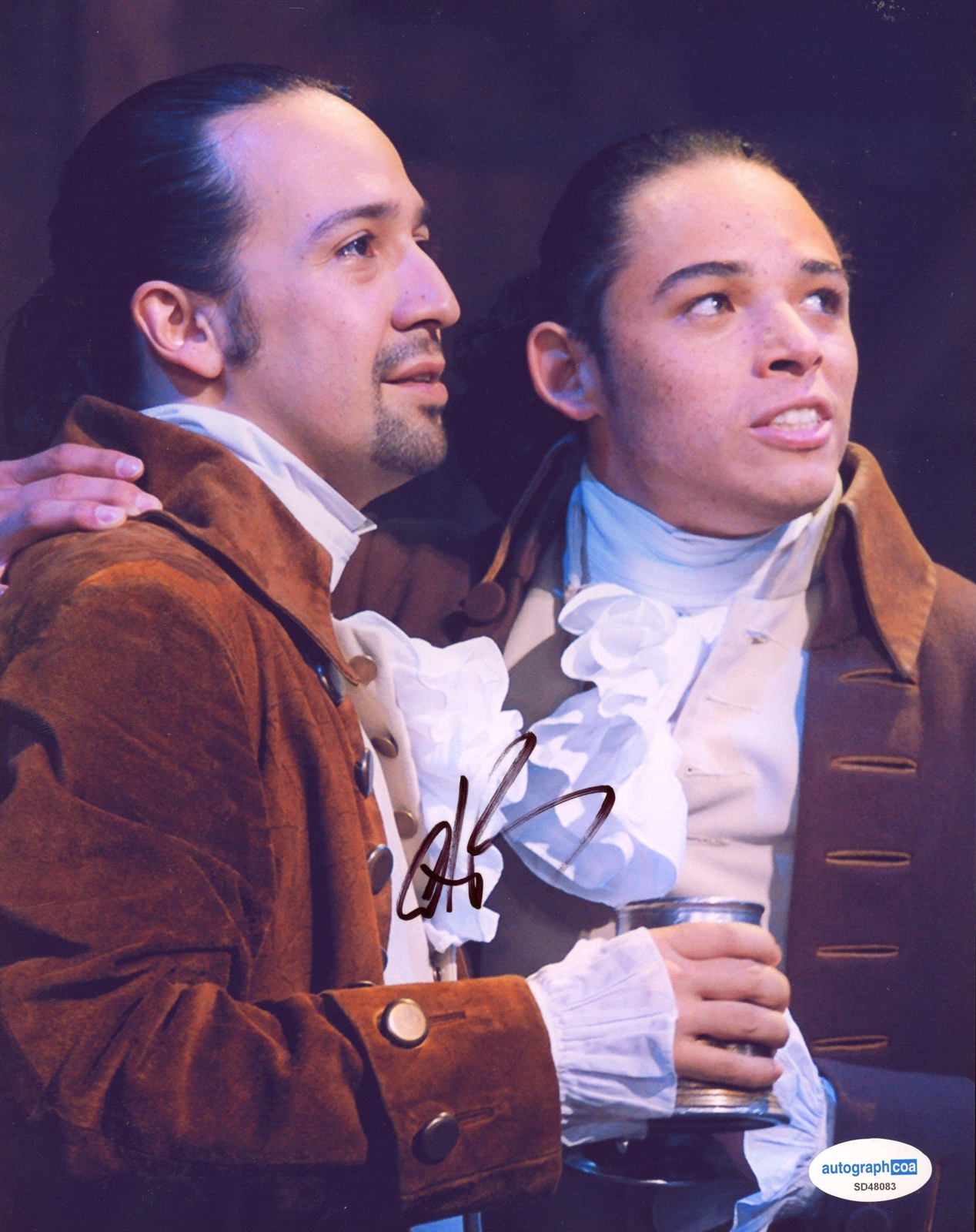 Anthony Ramos “Hamilton” AUTOGRAPH Signed ‘John Laurens’ 8×10 Photo ACOA