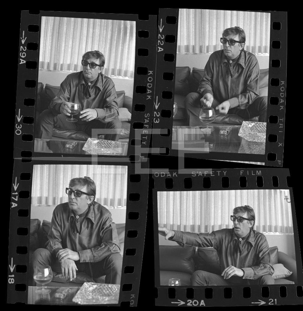 4 1971 Robert Mitchum Movie Actor Frank Diernhammer Negative Lot 358P