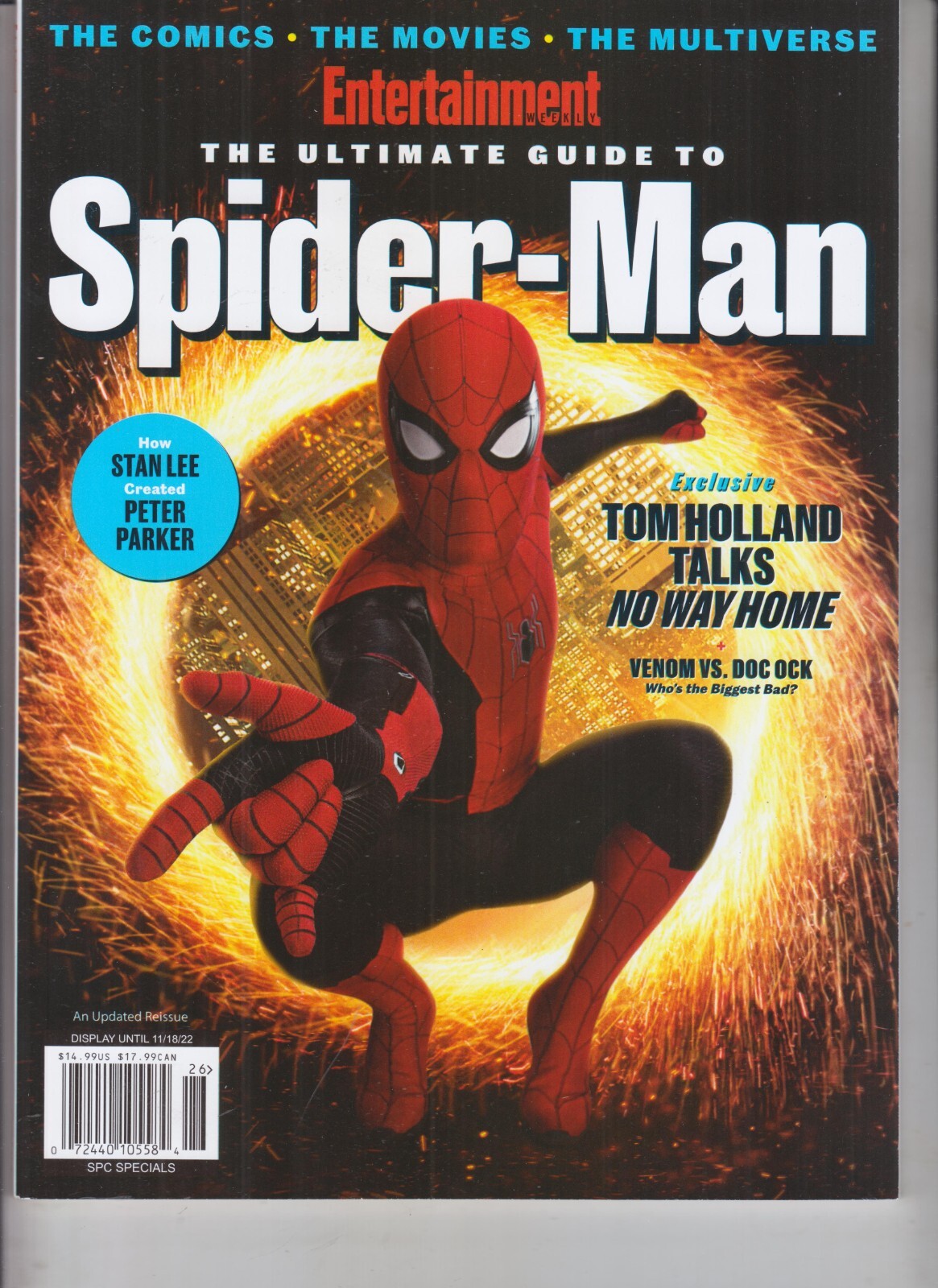 ULTIMATE GUIDE SPIDER-MAN ENTERTAINMENT WEEKLY MAGAZINE 2022