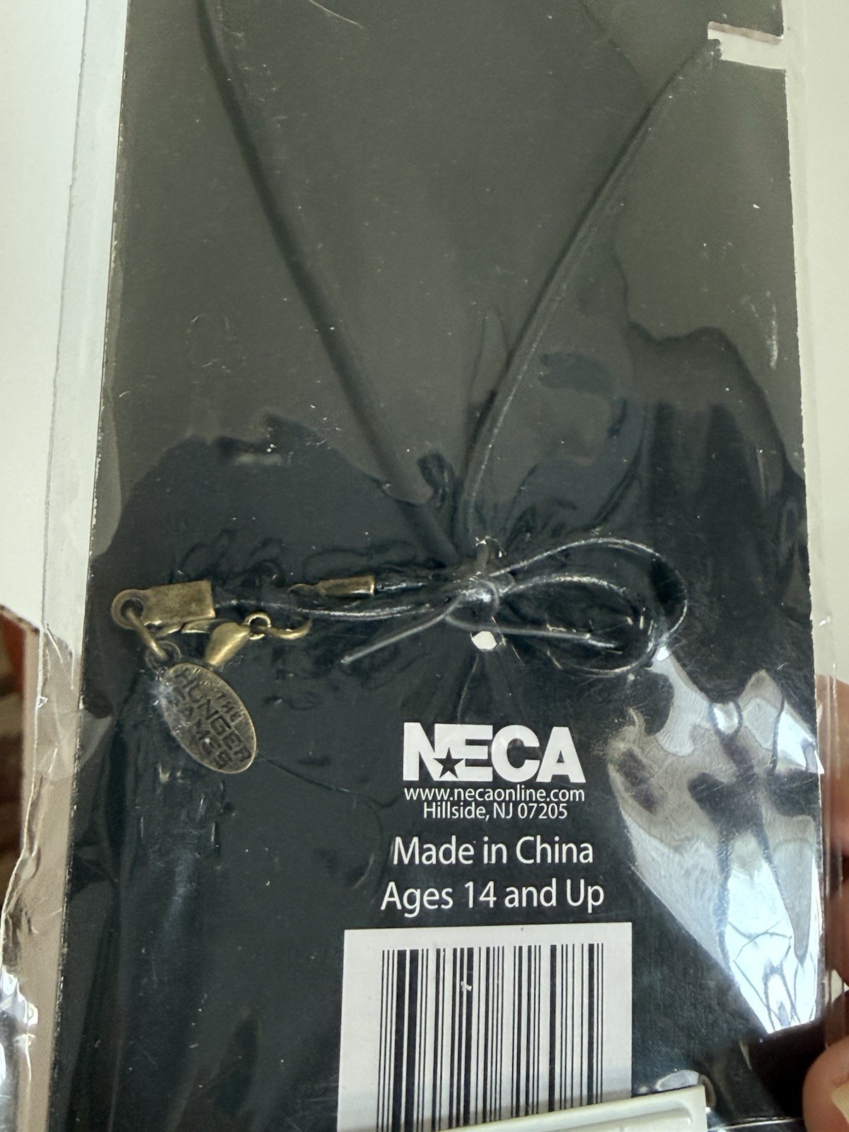The Hunger Games – Mockingjay Leather Cord Necklace – New/Unopened