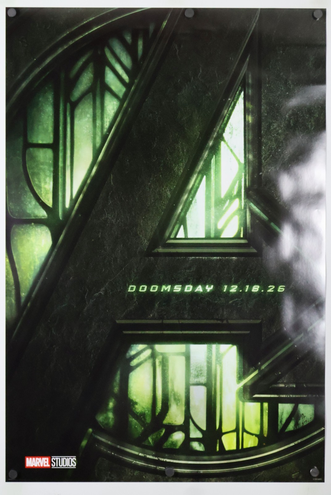 Avengers Doomsday – original DS movie poster D/S 27×40 – 2026 US Advance MINT