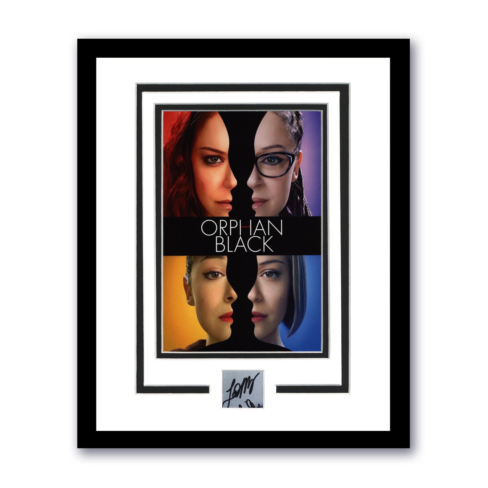 Tatiana Maslany “Orphan Black” AUTOGRAPH Signed Custom Framed 11×14 Display ACOA