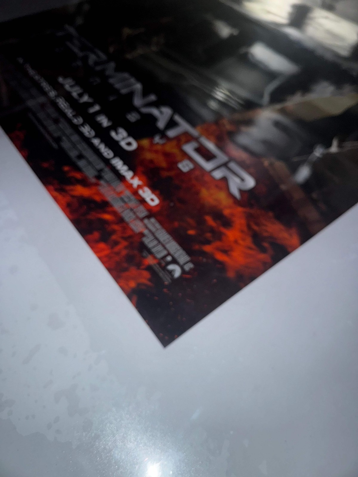 Terminator Genisys Original Double-Sided 27×40 Theatrical One-Sheet Movie Poster