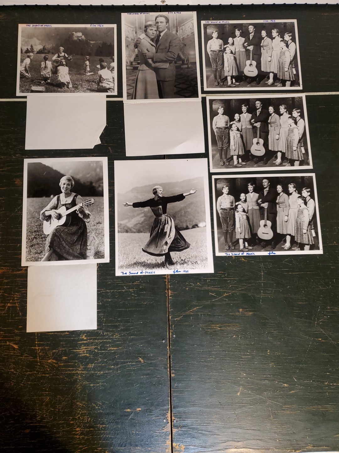 7 vintage the Sound of Music Rebroadcast Promotional Photos Photographs