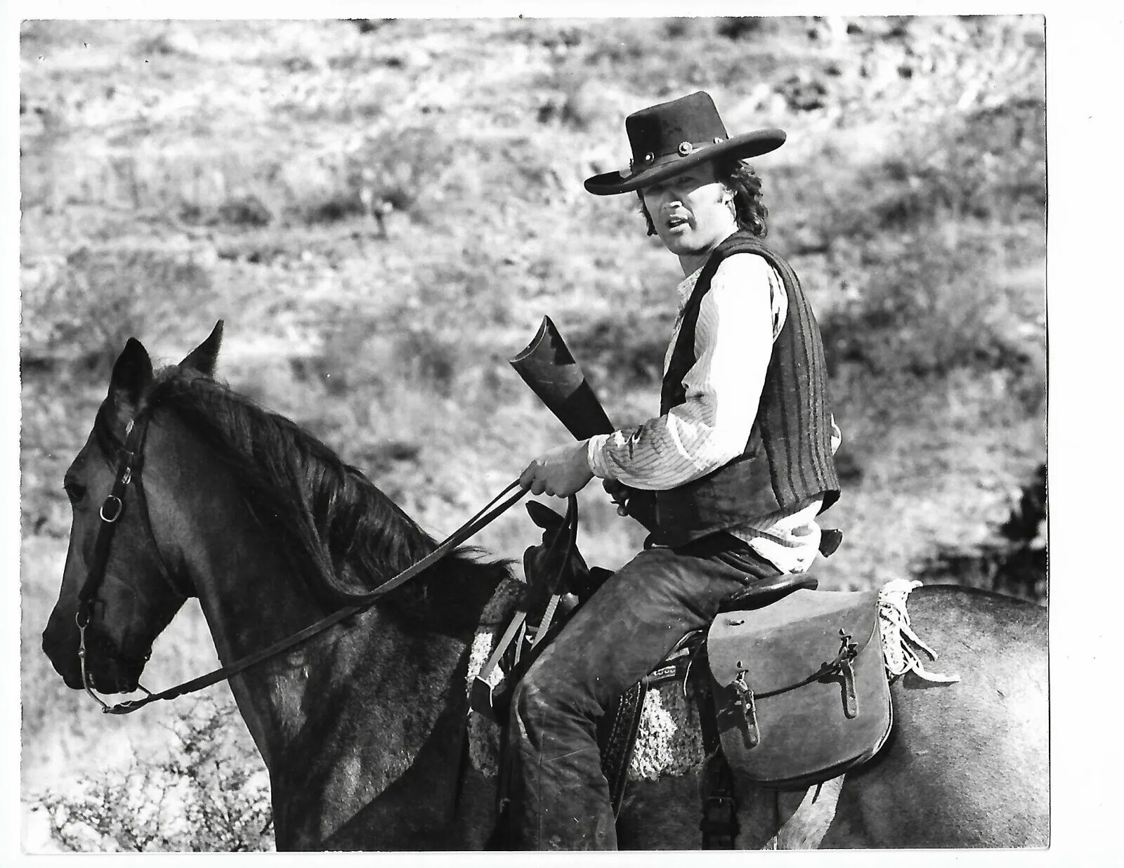 Vintage Kris Kristofferson In Pat Garrett And Billy The Kid 1973 8×10 Picture Ce