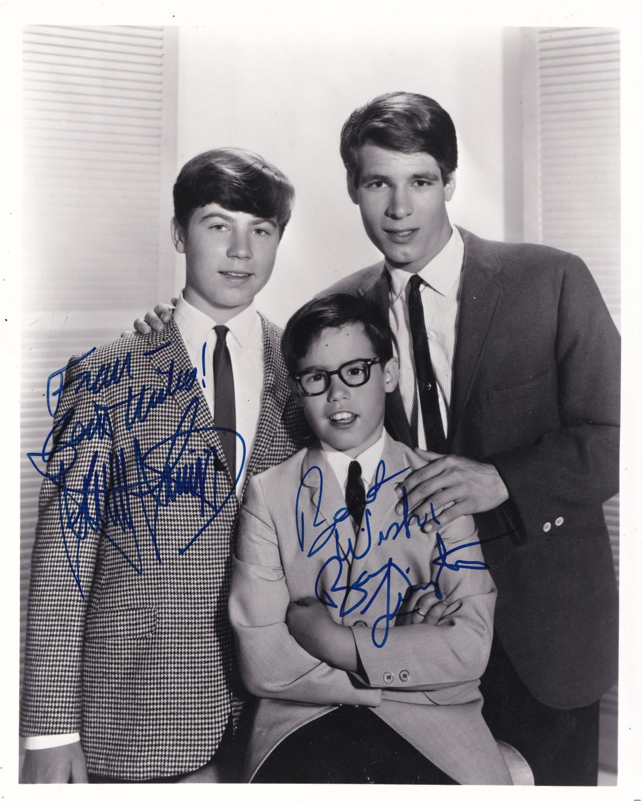 Super RARE Stanley Barry Livingston Duel Signed Autographed 8×10 Photo My 3 Sons