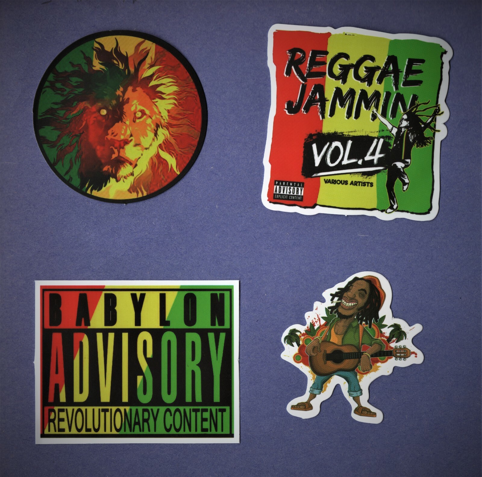 BOB MARLEY & the WAILERS STICKERS ROOTS rasta DANCEHALL rocksteady ska JAMAICA