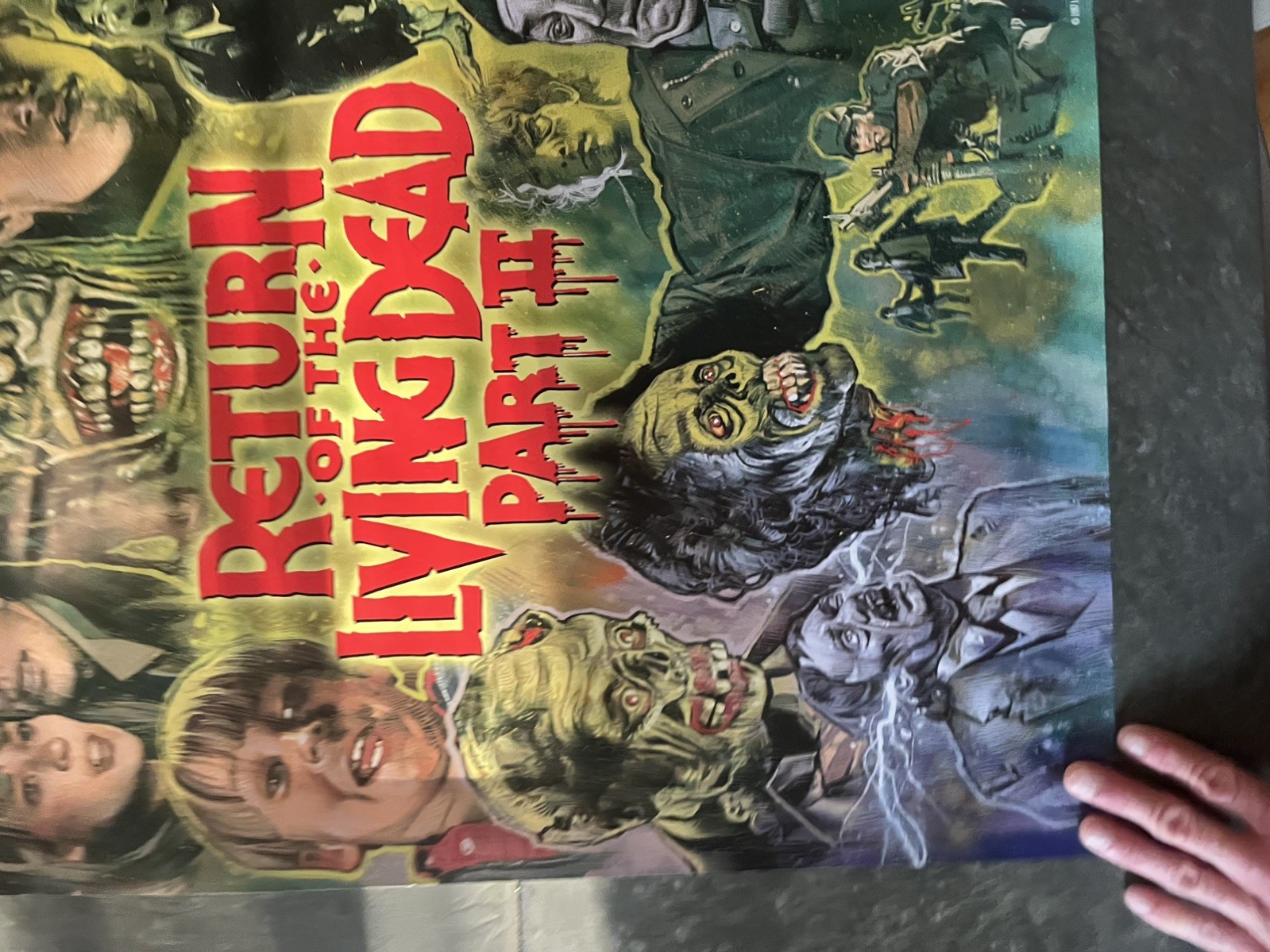 The Return of the Living Dead Part 2 Limited Edition Shout Factory Poster OOP
