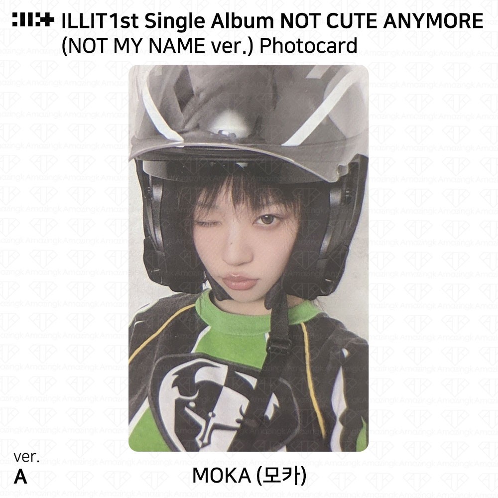 ILLIT 1st Single Album Not Cute Any More Photobook ver. Official Photocard KPOP