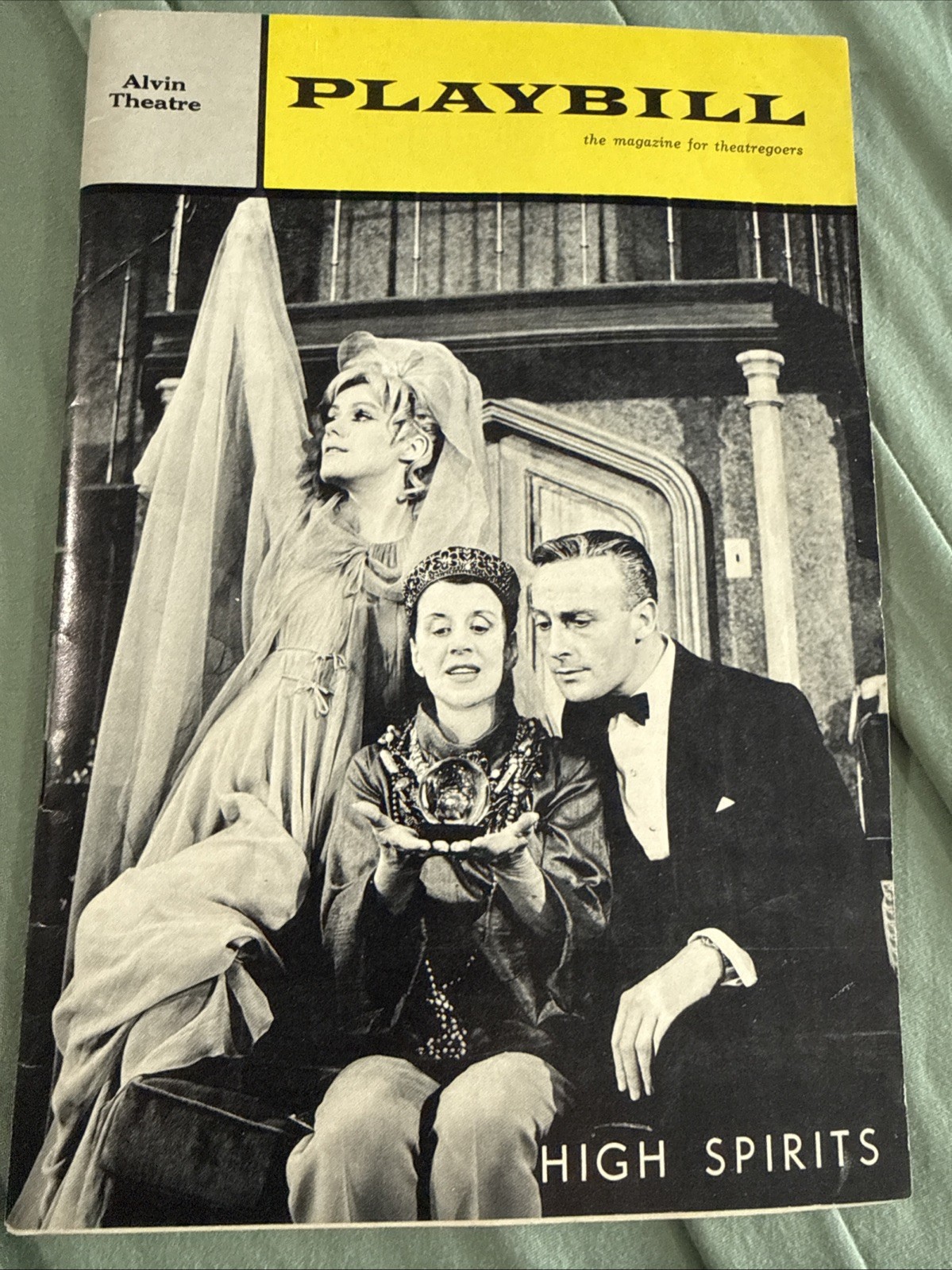 1964 High Spirits Playbill Alvin Theatre Tammy Grimes Beatrice LillieNoel Coward